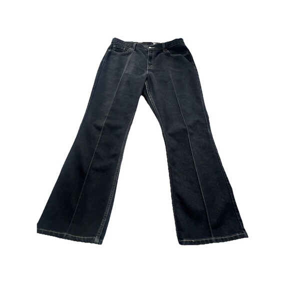 Vintage Levi’s 515 Bootcut Lower Rise Women's Size 14 Mis Black Jeans 2002 Y2K - Picture 1 of 11